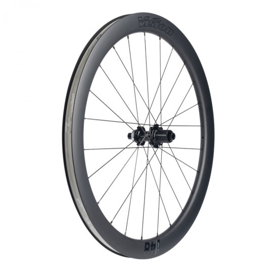 Vision kerékszett SC 48 i25 Disc TLR peremes, tárcsafékes gravel aero országúti tubeless ready karbon kerék
