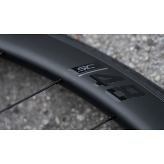 Vision kerékszett SC 48 i25 Disc TLR peremes, tárcsafékes gravel aero országúti tubeless ready karbon kerék