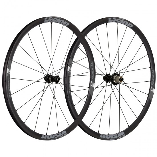 Vision kerékszett Trimax 35 SC DB országúti / gravel tárcsafékes kerék, peremes, Shimano SRAM XDR