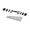 Vision Trimax Carbon SI 013 karbon időfutam triatlon TT kormány stack hézagoló, magasság állító alkatrész kit 670-0315000750