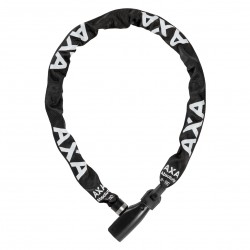 AXA kerékpár lakat ABSOLUTE 8-110 kulccsal zárható láncos zár, fekete 110 mm x 8 mm