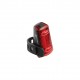 AXA bicycle light DWN 30 SET front and rear USB chargable ultralight and compact, road mtb, e-bike, trekking