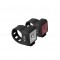 AXA bicycle lights Niteline 11 LED battery powered front rear set, ultralight and compact, road mtb