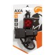 AXA bicycle light Niteline T4-R front and rear USB chargable ultralight and compact, road mtb, e-bike, trekking