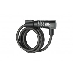 AXA kerékpár lakat számzáras RESOLUTE C10 150 számkombinációs zár, fekete 150 mm x 10 mm