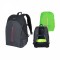 Basil hátizsák táska kerékpáros B-Safe Commuter Nordlicht 13L világítással, csomagtartóra rögzíthető akasztható, USB port, laptop rekesz, vízlepergető