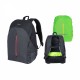 Basil backpack cycling B-Safe Commuter Nordlicht 13L Bicycle, USB port, laptop compartment, Graphite Black