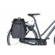 Basil backpack cycling B-Safe Commuter Nordlicht 13L Bicycle, USB port, laptop compartment, Graphite Black