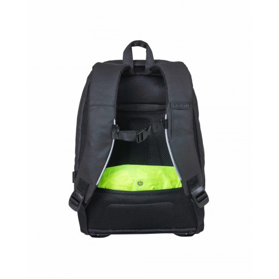 Basil backpack cycling B-Safe Commuter Nordlicht 13L Bicycle, USB port, laptop compartment, Graphite Black