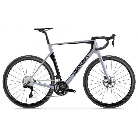 Basso Diamante SV aero karbon tárcsafékes országúti kerékpár Shimano Ultegra Di2 12 s Microtech RE38 karbon kerék
