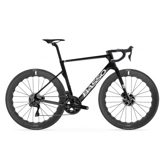 Basso Diamante SV aero karbon tárcsafékes országúti kerékpár Shimano Ultegra Di2 12 s Microtech RE38 karbon kerék