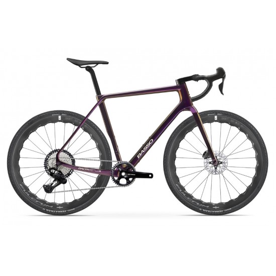 Basso Palta carbon gravel bicycle, SRAM MULLET XO/RIVAL E1 electronic groupset