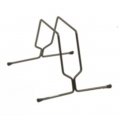 BICISUPPORT BS050+ kerékpár állvány tartó, földön álló 1 db kerékpár tárolásához, nagyobb és erősebb, mtb / e-bike-hoz