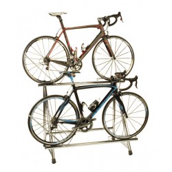 BICISUPPORT BS252 kerékpár bemutató állvány, 2 kerékpárnak, 2 szinten eltolva