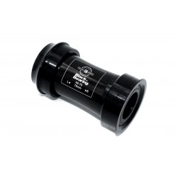 Black Bearing középcsapágy acél csapágyas PressFit 46 79 mm Shimano Hollowtech II 24 tengelyhez és GXP adapter is van hozzá BB-46-79-24-B5
