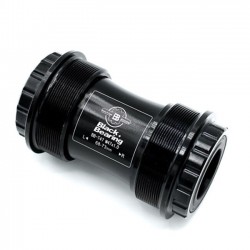 Black Bearing középcsapágy kerámia csapágyas T47 menetes 68 - 73 mm Shimano Hollowtech II 24 tengelyhez és GXP adapter is van hozzá ceramic BB-T47-68/73-24-C