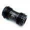 Black Bearing bottom bracket ceramic bearing T47 threaded 68 - 73 mm Shimano Hollowtech II 24 mm spindle and GXP adapter included BB-T47-68/73-24-C
