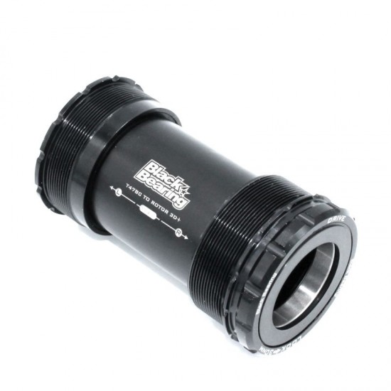 Black Bearing középcsapágy kerámia csapágyas T47 A Asymmetric menetes SRAM DUB 28.99 mm tengelyhez ceramic pl. Factor Cervelo BB-T47A-D-C