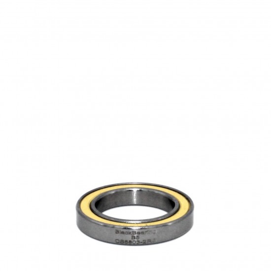 Black bearing csapágy kerámia ceramic 17 x 26 x 5 mm B5 6803 / 61803 2RS UB-6803-CS