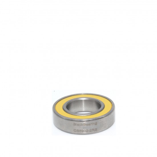Black bearing csapágy kerámia ceramic 15 x 28 x 7 mm B5 6902 / 61902 2RS UB-6902-CS