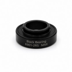 Black bearing csapágy peremes váz forgáspont 12 x 24 x 6 / 9 mm 6901-E 2RS MAX EB-6901-MAX