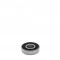 Black bearing csapágy 12 × 32 × 10 mm B5 6201-2RS UB-6201-B5