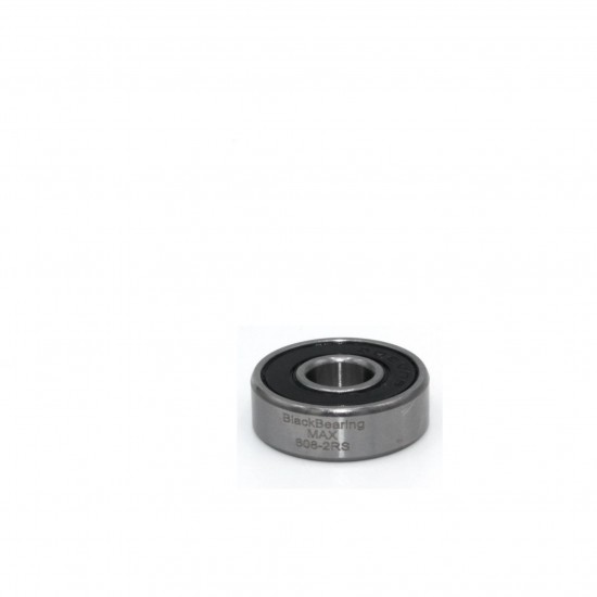Black bearing bearing frame pivot 8 x 22 x 7 mm 608-2RS MAX UB-608-MAX