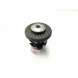 Campagnolo Record 1 zollos kormánycsapágy felső karbon kupak, villa rózsa és csavar HS-HD105