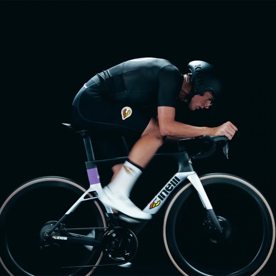 Cinelli Aeroscoop aero karbon országúti kerékpár tárcsafékes váz vázszett