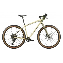 Cinelli Hobootleg Geo tárcsafékes adventure gravel acél kerékpár karbon villával, csomagtartó rögzétés, Shimano Cues 1x11 mix