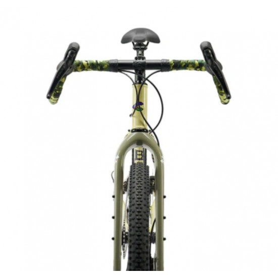 Cinelli Hobootleg Geo adventure gravel steel bicycle carbon fork rack mounts Shimano Tiagra 2x mix