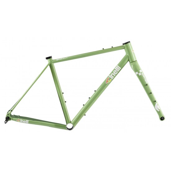 Cinelli Speciale Gravel tárcsafékes gravel acél kerékpár váz vázszett karbon villával