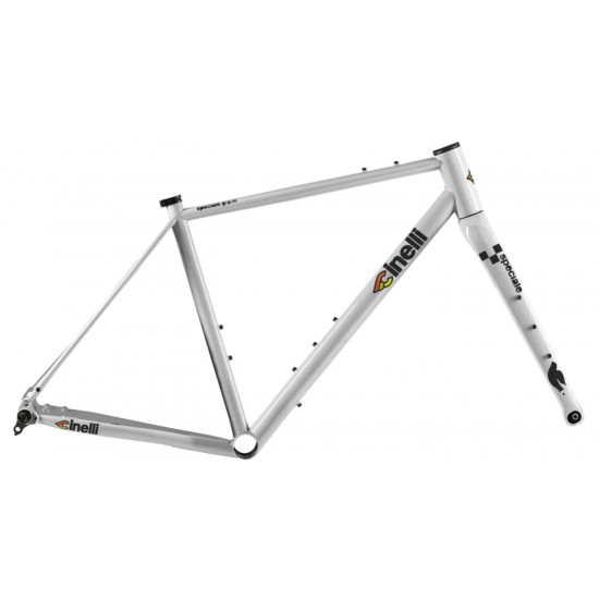 Cinelli Speciale Gravel tárcsafékes gravel acél kerékpár váz vázszett karbon villával