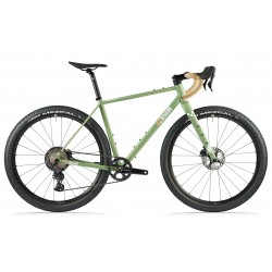 Cinelli Speciale Gravel tárcsafékes gravel acél kerékpár karbon villával Shimano GRX 1x12