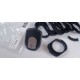 COLNAGO CC 01 CC.01 C68 V4RS kormány felső kupak kormánycsapágy hézagoló alkatrész kit, ezüst logo
