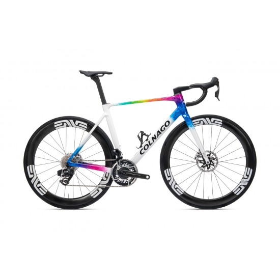 COLNAGO V5Rs DISC tárcsafékes országúti kerékpár váz CC01 integrált karbon kormánnyal (vagy nélküle)