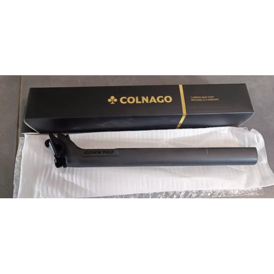 Colnago carbon seatpost for C64 C68 V3RS frames, black-on-black HRBK