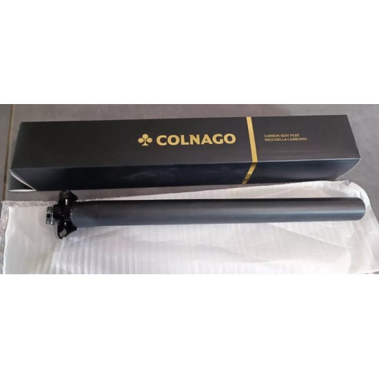 Colnago carbon seatpost for C64 C68 V3RS frames, black-on-black HRBK