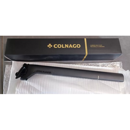 Colnago carbon seatpost for C64 C68 V3RS frames, black-on-black HRBK