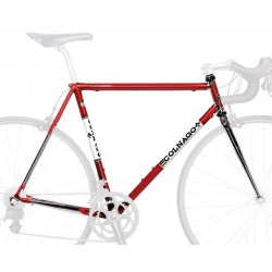 Colnago Master X-Light Saronni bordó acél országúti kerékpár vázszett