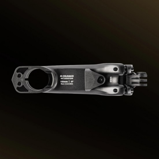 Colnago SR10 hidden cable routing bicycle handlebar stem Colnago SR10 hidden cable routing bicycle handlebar stem