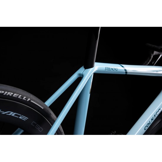 COLNAGO Steelnovo DISC tárcsafékes modern acél országúti kerékpár Shimano Dura-ace 12s Di2