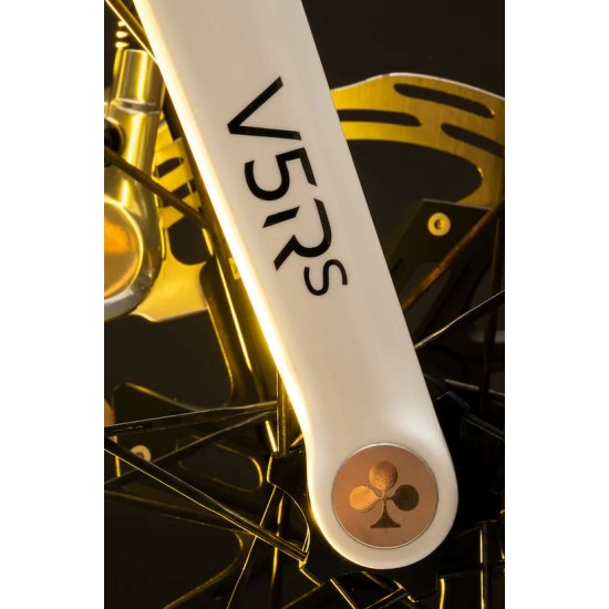 Colnago logo takaró matrica átütő tengely V5Rs Y1RS kerékpárohoz vázhoz ezüst