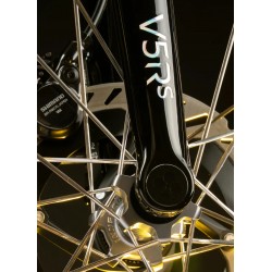 Colnago logo takaró matrica átütő tengely V5Rs Y1RS kerékpárohoz vázhoz fekete
