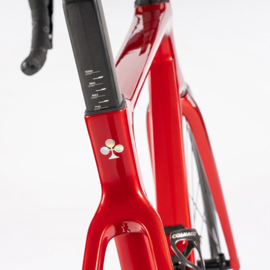 COLNAGO kerékpár országúti V4 Disc tárcsafékes Shimano ULTEGRA Di2 R8170 Vision SC45 karbon kerékkel és CC01 integrált kormánnyal