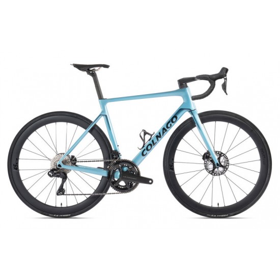 COLNAGO kerékpár országúti V4 Disc tárcsafékes Shimano ULTEGRA Di2 R8170 Vision SC45 karbon kerékkel és CC01 integrált kormánnyal