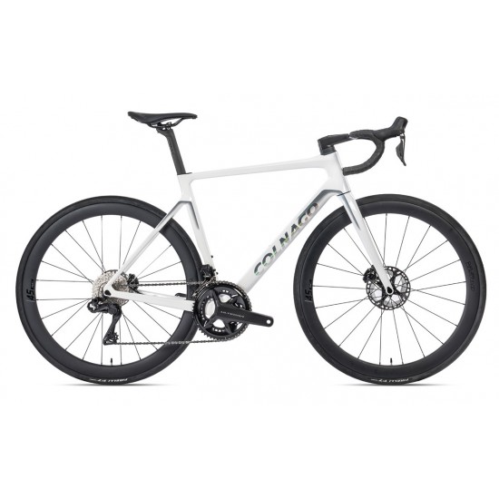 COLNAGO kerékpár országúti V4 Disc tárcsafékes Shimano ULTEGRA Di2 R8170 Vision SC45 karbon kerékkel és CC01 integrált kormánnyal