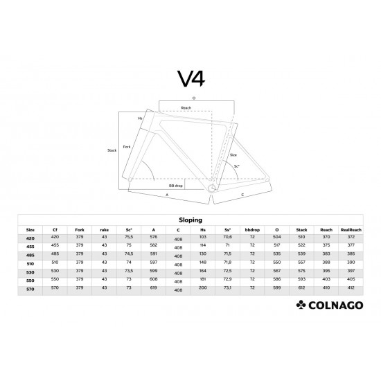 COLNAGO kerékpár országúti V4 Disc tárcsafékes Shimano ULTEGRA Di2 R8170 Vision SC45 karbon kerékkel és CC01 integrált kormánnyal
