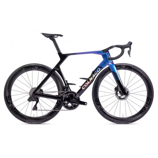 COLNAGO Y1Rs DISC tárcsafékes országúti aero kerékpár integrált karbon kormánnyal Shimano Ultegra Di2 12s Vision SC45