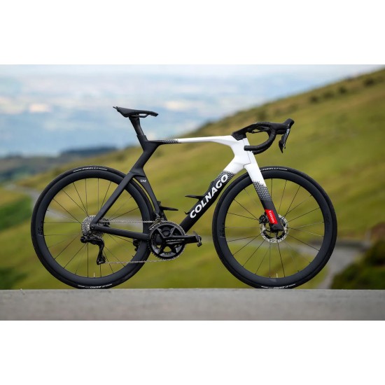 COLNAGO Y1Rs DISC tárcsafékes országúti aero kerékpár integrált karbon kormánnyal Shimano Dura-ace Di2 12s
